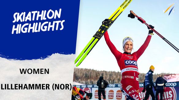 Therese Johaug makes it two in a row in Lillehammer